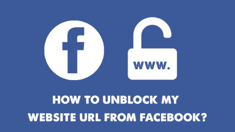 How to unblock my website URL from Facebook