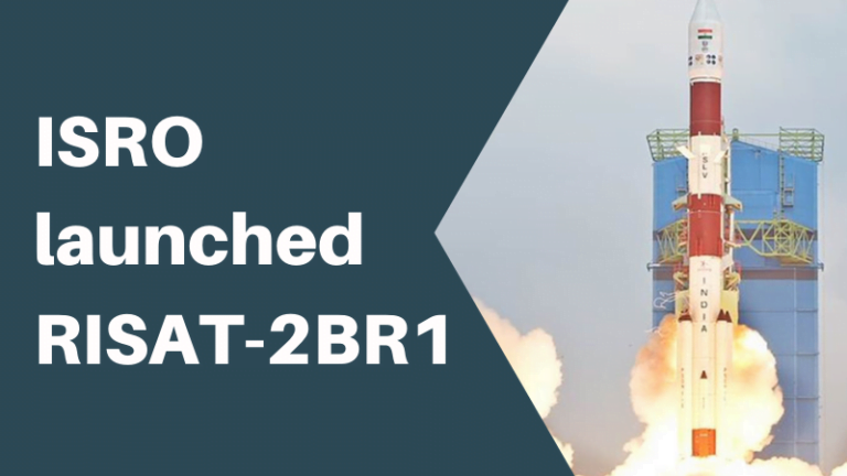 ISRO launched RISAT-2BR1