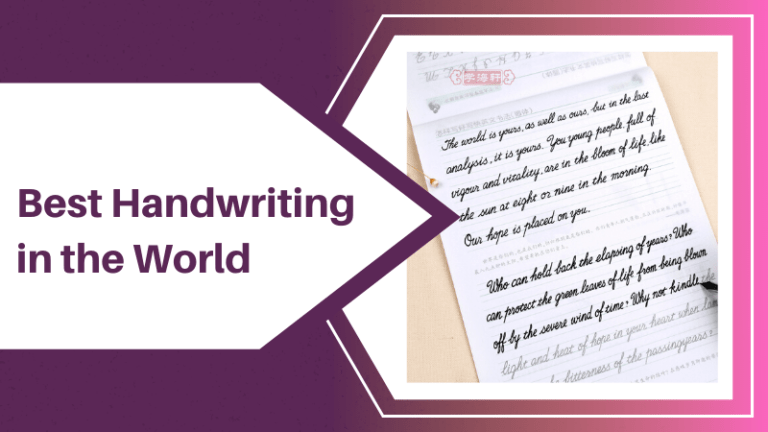best-handwriting in-the-world