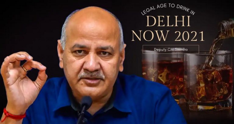 legal age to drink in delhi now 21