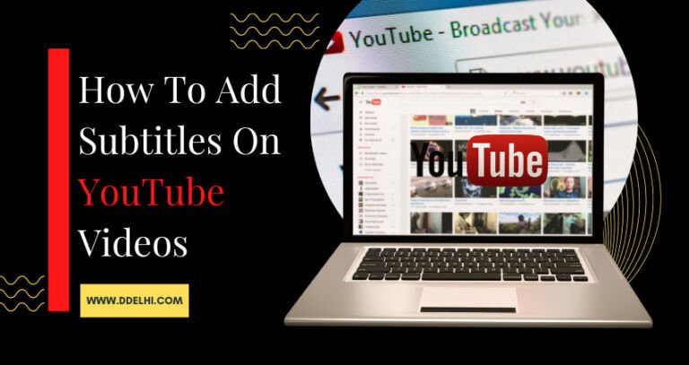How to Add Subtitles on YouTube Videos