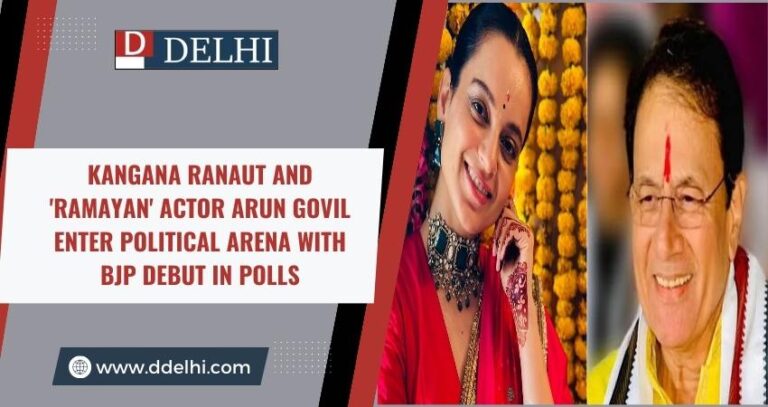 Kangana Ranaut & Arun Govil Enter Politics