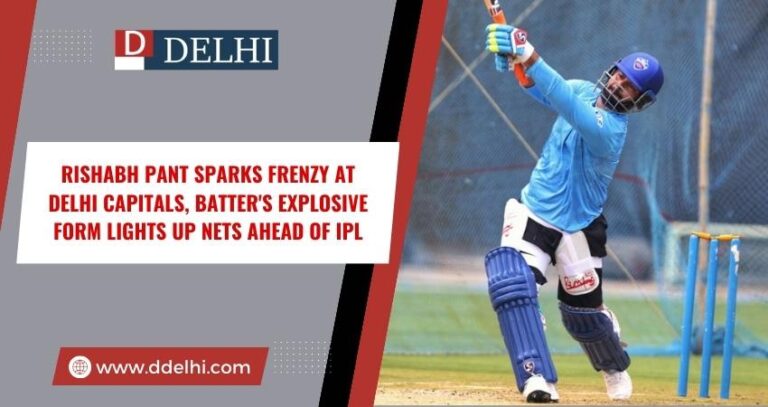 Rishabh Pant sparks Frenzy at Delhi Capitals