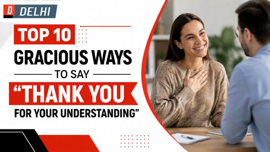Thank You for Your Understanding