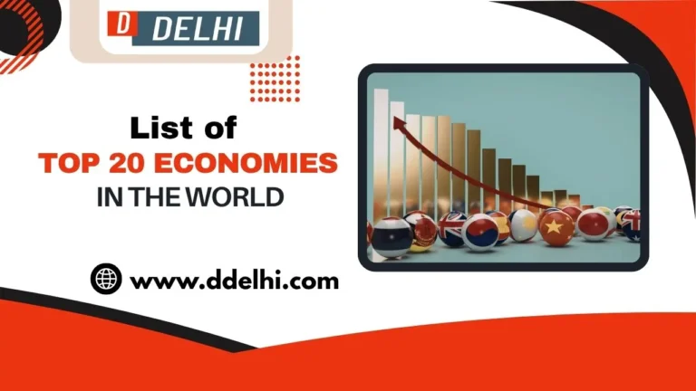 List of Top 20 Economies in The World