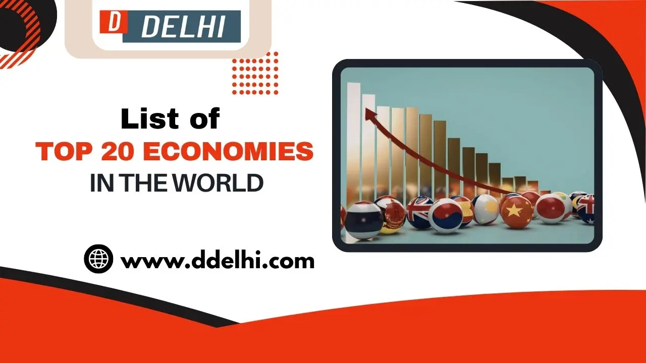 List of Top 20 Economies in The World