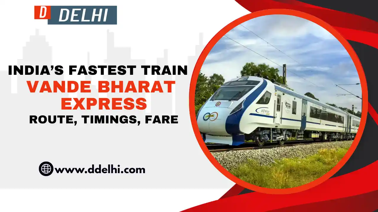 India s Fastest Train Vande Bharat Express Route, Timings, Fare