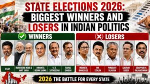 India State Elections - Biggest Winners and Losers in Indian Politics
