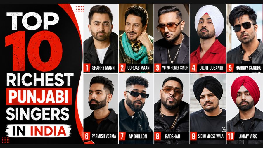 Richest Punjabi Singers in India