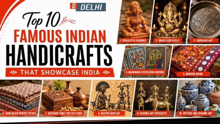 top famous indian handicrafts
