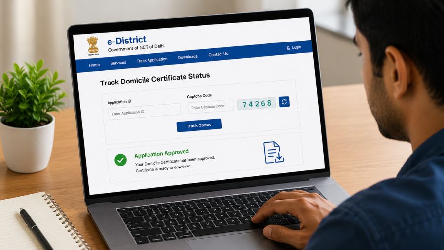 How to Track Domicile Certificate Status