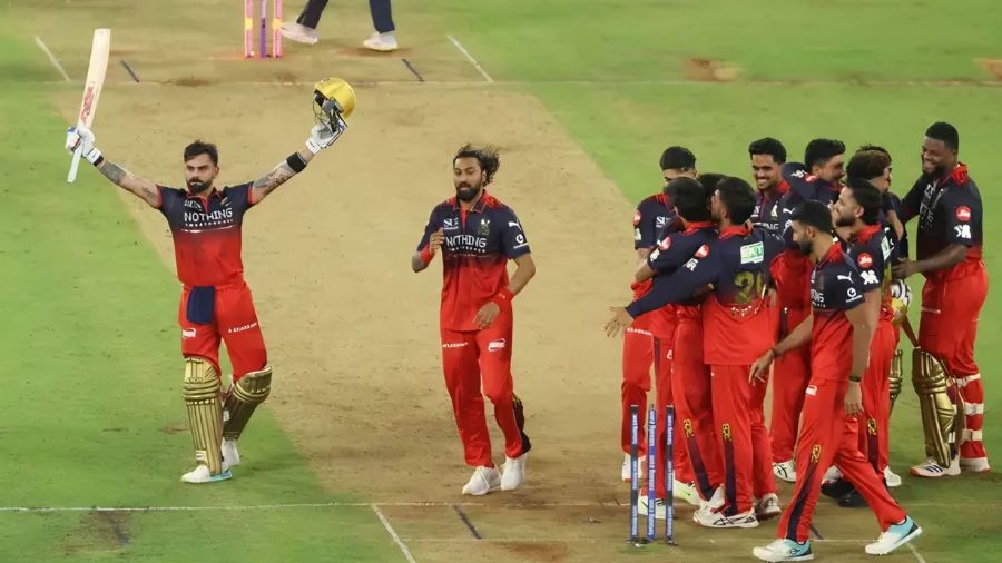 The RCB Winning Moment