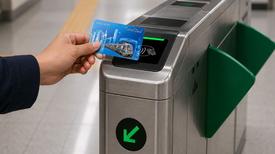 How to Use Smart Card at Exit Gate