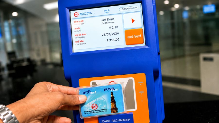 Where and How to Recharge Delhi Metro Smart Card