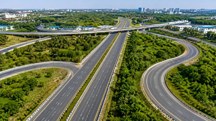 A Developmental Timeline of Katra Delhi Expressway