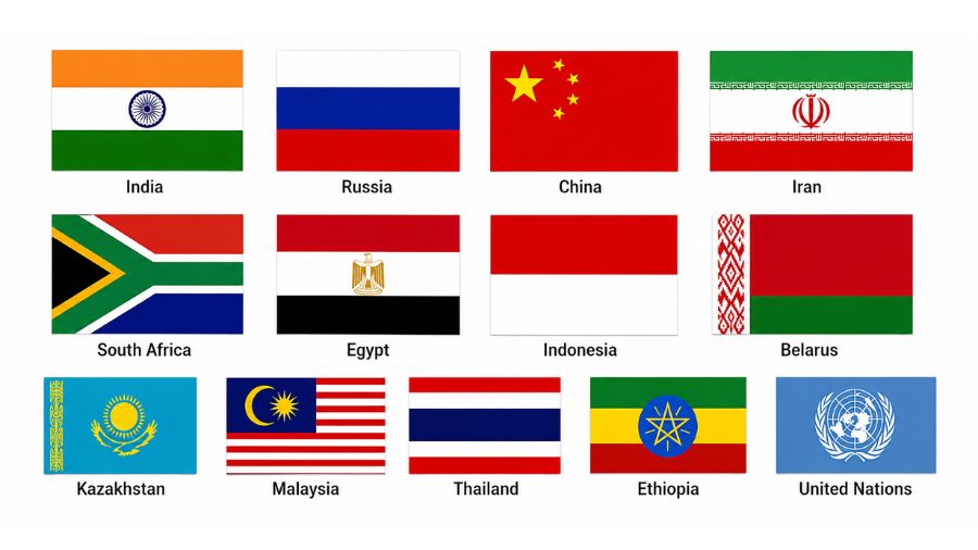 BRICS Summit International Leaders