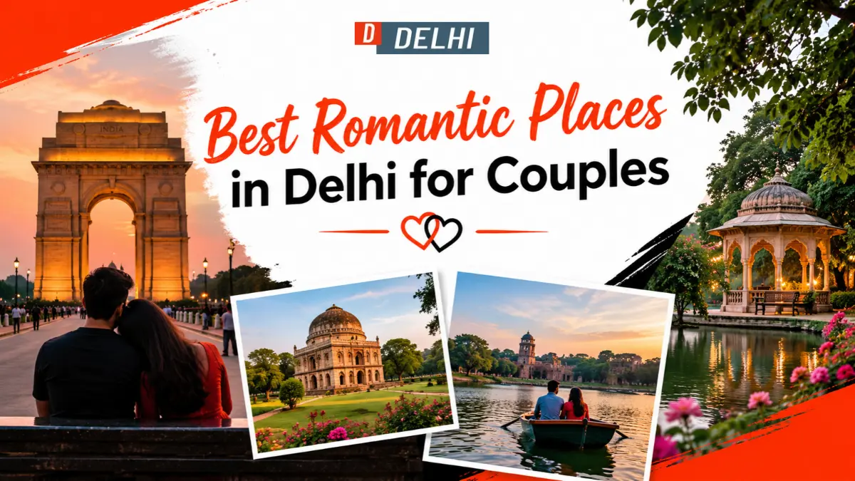 Best Romantic Places in Delhi for Couples