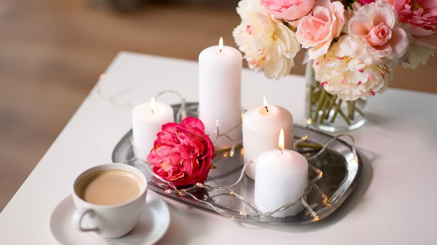 Candle Trays for the Coffee Table