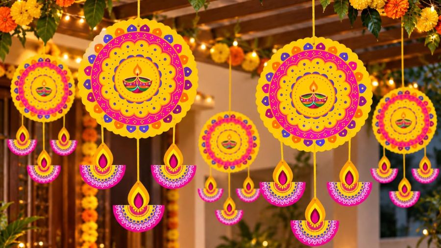 Festive Ceiling Hangings