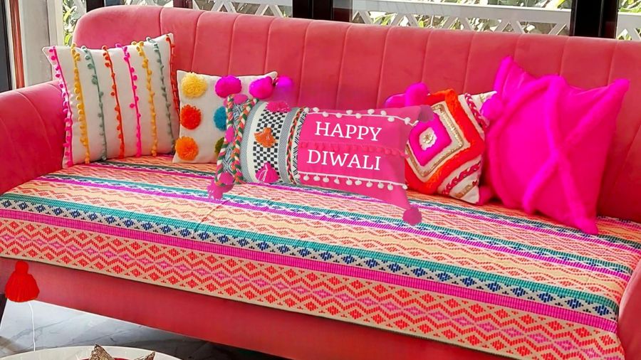 Festive Cushions for the Sofa